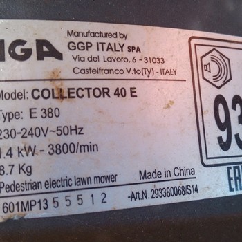 Prodám - elektrická zahradní sekačka STIGA