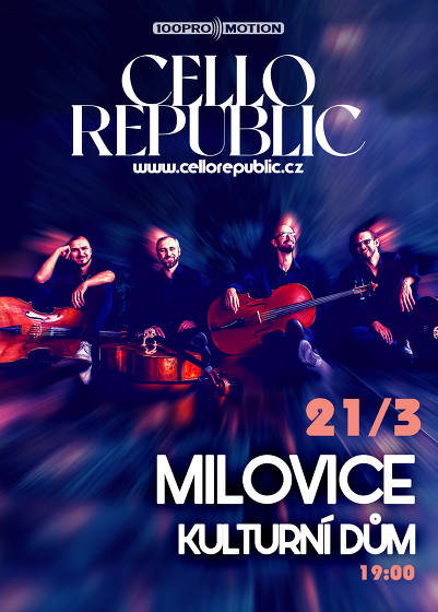 Plakát události Cello Republic