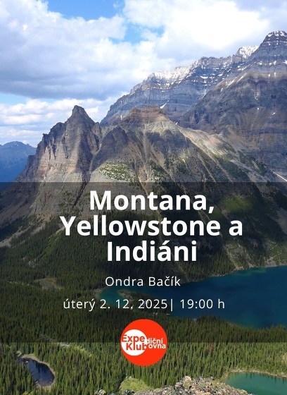 Plakát události Montana, Yellowstone a Indiáni