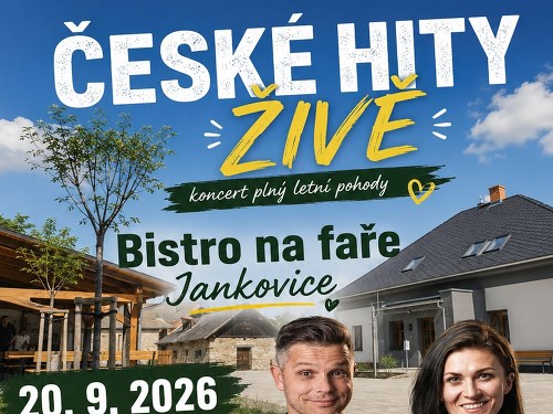 Plakát události České hity živě