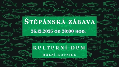 Plakát události Štěpánská zábava