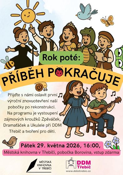 Plakát události Pobočka Borovina: Rok poté: Příběh pokračuje