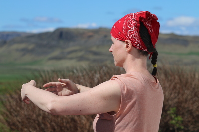 Plakát události Pop-up Čchi kung (Qigong) v přírodě