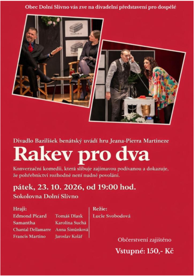 Plakát události Rakev pro dva