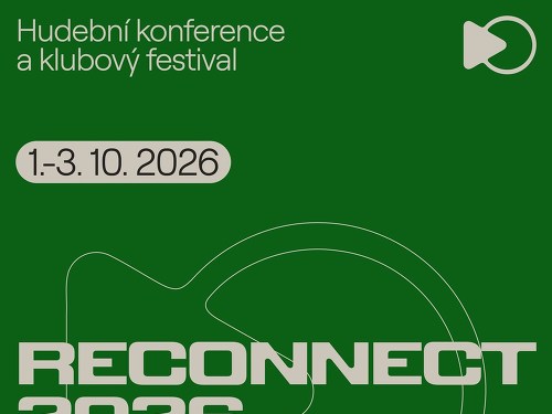 Plakát události RECONNECT 2026 - hudební konference a klubový festival