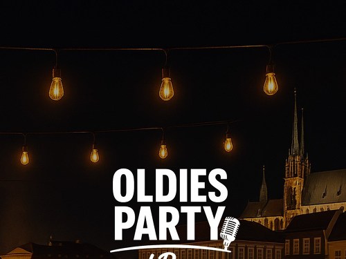 Plakát události OLDIES party nad Brnem