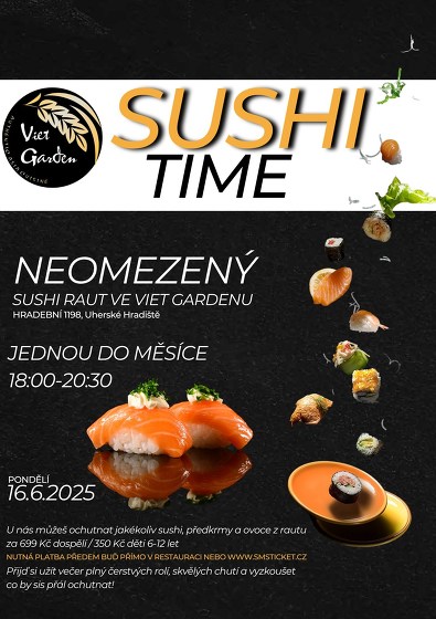 Plakát události Sushi Time 3 - Sněz, co můžeš!