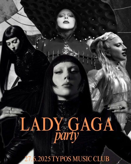 Plakát události Lady Gaga party