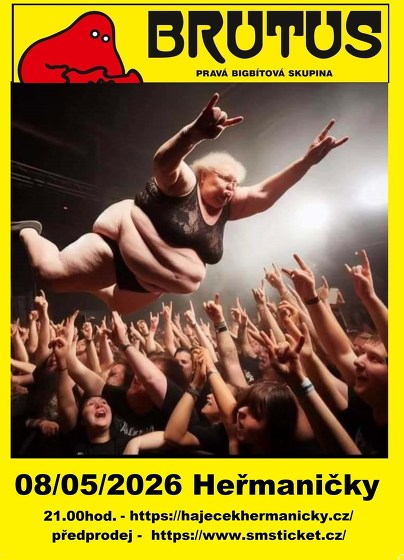 Plakát události Brutus rock v Háječku