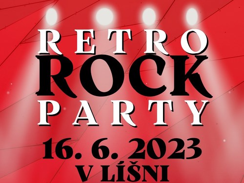 Plakát události Retro rock party