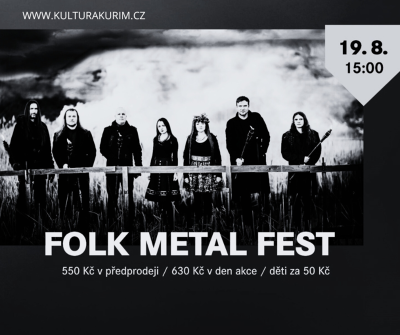 Plakát události Folk metal fest