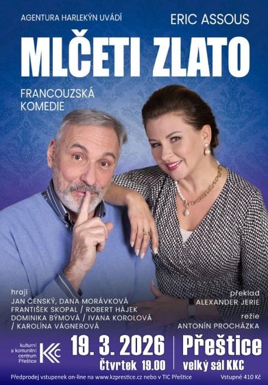 Plakát události Mlčeti zlato