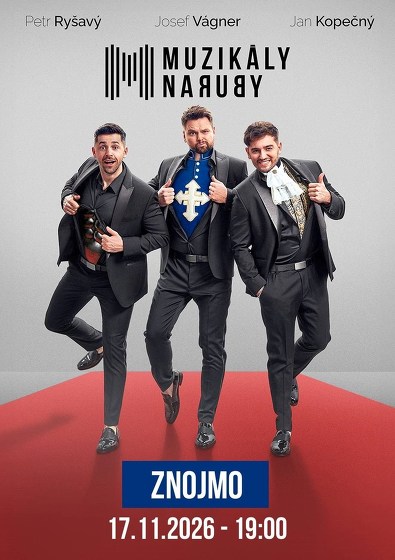 Plakát události Muzikály Naruby | Znojmo