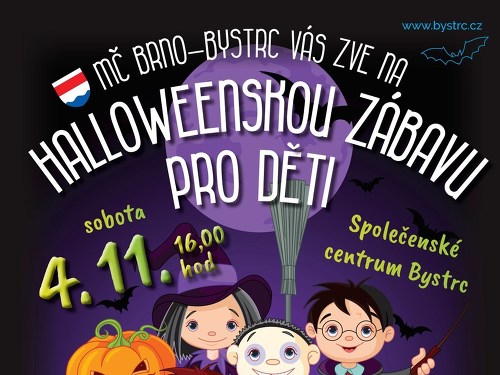 Plakát události Halloweenská zábava pro děti
