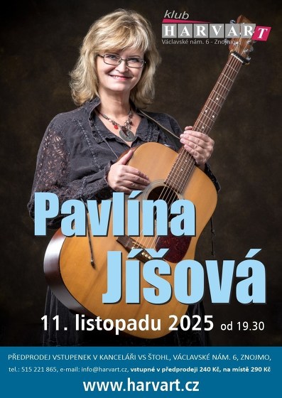 Plakát události Pavlína Jíšová