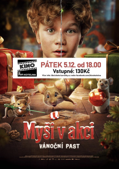 Plakát události Myši v akci: Vánoční past