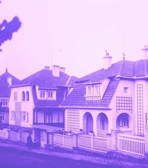 Plakát události Od vesnice k zahradní čtvrti. Žabovřesky 1905‒1925