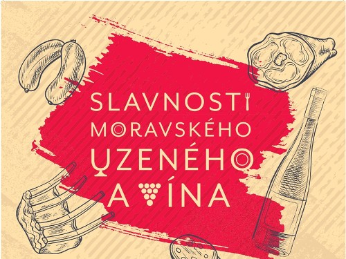 Plakát události Slavnosti moravského uzeného a vína