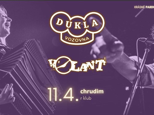 Plakát události Volant a Dukla vozovna - Chrudim