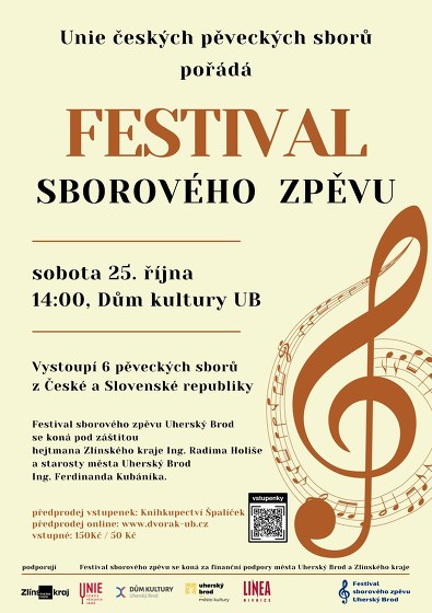 Plakát události Festival sborového zpěvu Uherský Brod
