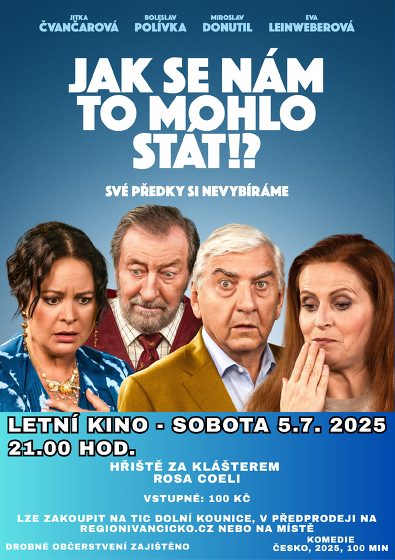 Plakát události Letní Kino: Jak se nám to mohlo stát!?
