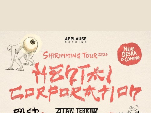 Plakát události Hentai Corporation - Shirimming Tour