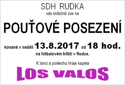 Plakát události Pouťové posezení