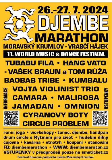 Plakát události DJEMBE MARATHON 2024