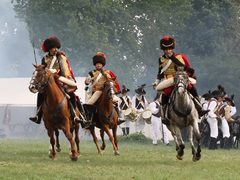 FOTO: Napoleona letos do Slavkova doprovázel i malý syn Napoleon Orlík