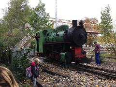 FOTO: Děti z mateřské školky v Zastávce se parním vlakem svezly zpátky do lavic