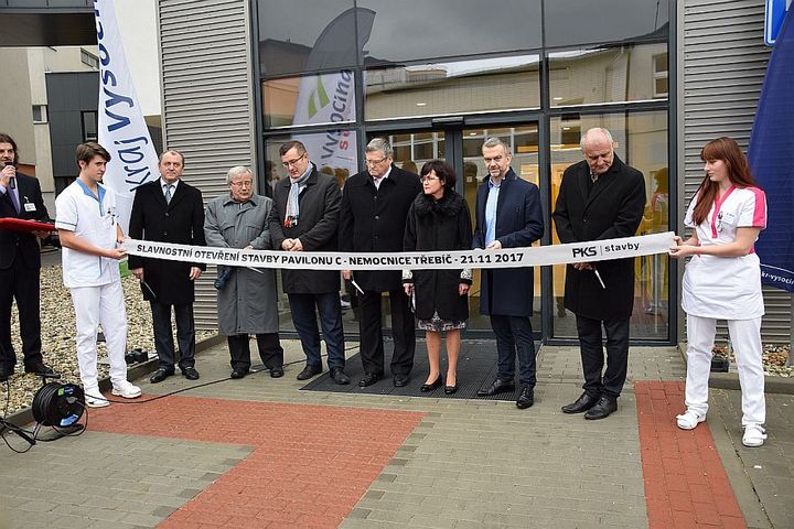 Otevření pavilonu Nemocnice Třebíč (1) + Nemocnice Třebíč.jpg