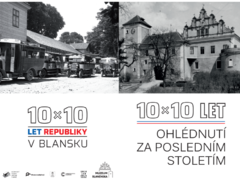 Blanenští instalovali venkovní výstavu. Přiblíží historii deseti vybraných míst
