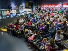 Infocentrum EDU bylo nabité mladými umělci