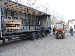 Charitní kamion vyrazil s humanitární pomocí na Ukrajinu