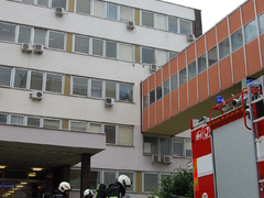 Do JE Dukovany se 15.5. sjely jednotky hasičů a proběhlo požární cvičení