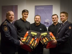 Hasiči z Židlochovic dostali nové batohy