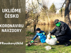 Ukliďme Česko, koronaviru navzdory - zapojte se do Rouškového úklidu