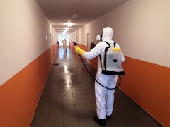 Domy s pečovatelskou službou v Blansku prošly plošnou dezinfekcí