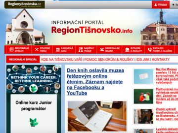 Portál RegionTišnovsko nabízí firmám pomoc