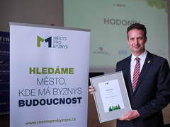 Na jižní Moravě se do čela výzkumu Město pro byznys vyhoupl Hodonín