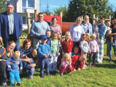 Moravskokrumlovské děti dostaly nové hřiště