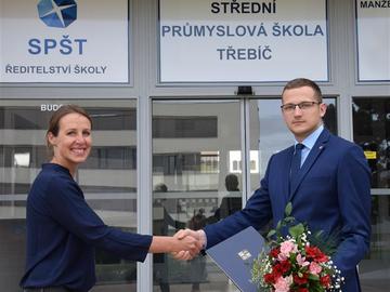 Novou ředitelkou Střední průmyslové školy Třebíč bude Petra Hrbáčková