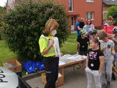 Policisté v Rájci-Jestřebí dohlíželi na malé závodníky. Podívejte se