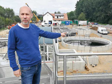 Práce na intenzifikaci čistírny odpadních vod v Židlochovicích se blíží do závěrečné fáze