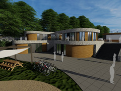FOTO: Studentky v Moravských Budějovicích navrhly projekt na nový park i letní kino