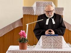 OBRAZEM: V Hustopečích a Nikolčicích věřící přivítali nového evangelického faráře