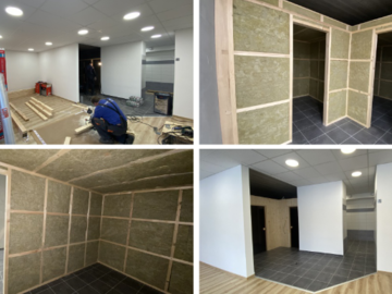 Ve sportovním zázemí u fotbalového hřiště v Rudíkově budou vybudovány dvě sauny