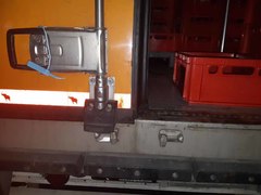 Zloděj na Šlapanicku vykradl polský kamion. Získal pět přepravek plných masa
