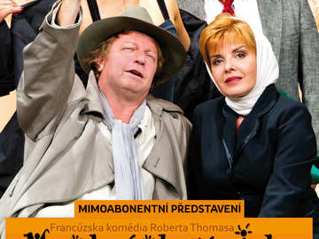 Komedie Mandarínková izba s Marošem Kramárem bude ke zhlédnutí v Národním domě v Třebíči