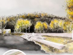 FOTO: Rekreační oblast v Blansku se dočká revitalizace. Podívejte se na vizualizace návrhu